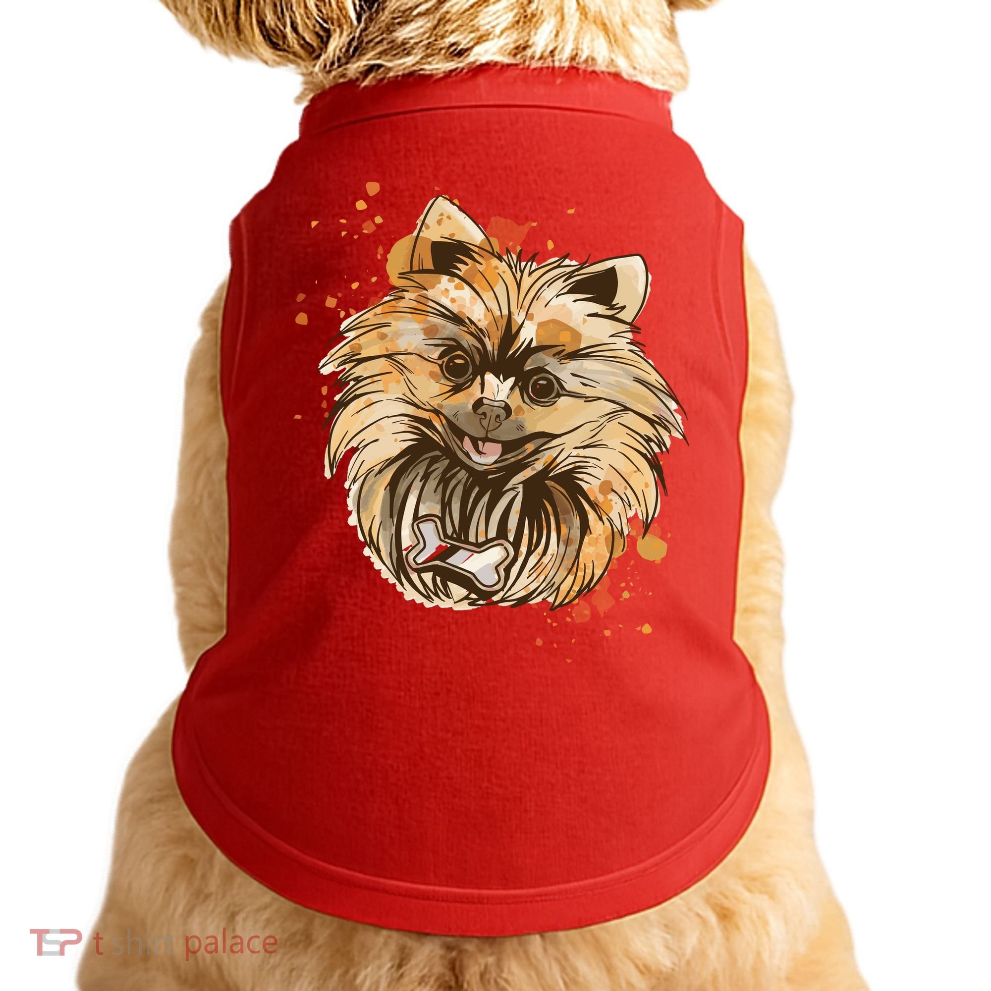 Pomeranian Dog Doggie Tank