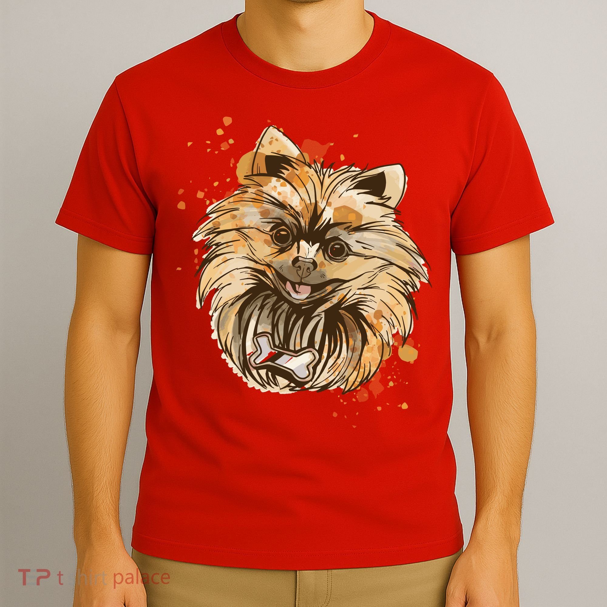Pomeranian Dog T-Shirt