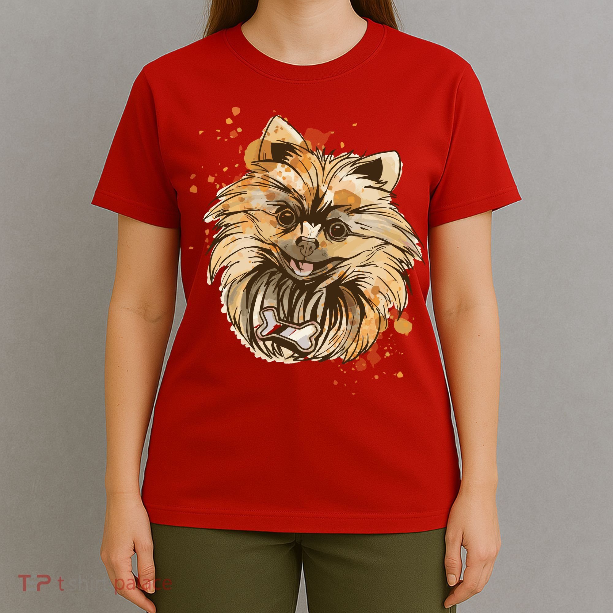 Pomeranian Dog T-Shirt