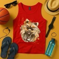 Pomeranian Dog Tank Top thumb 4