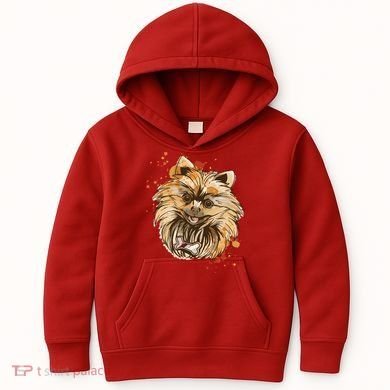 Pomeranian Dog Kids Hoodie