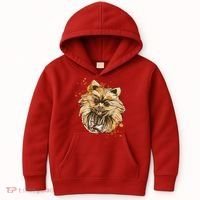 Pomeranian Dog Kids Hoodie thumb 0