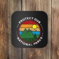 Protect Our National Parks Nature Lover National Parks Coaster thumb 0