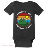 Protect Our National Parks Nature Lover National Parks Baby Bodysuit thumb 0