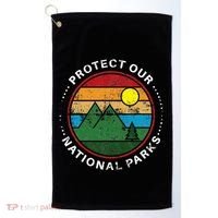 Protect Our National Parks Nature Lover National Parks Golf Towel thumb 0