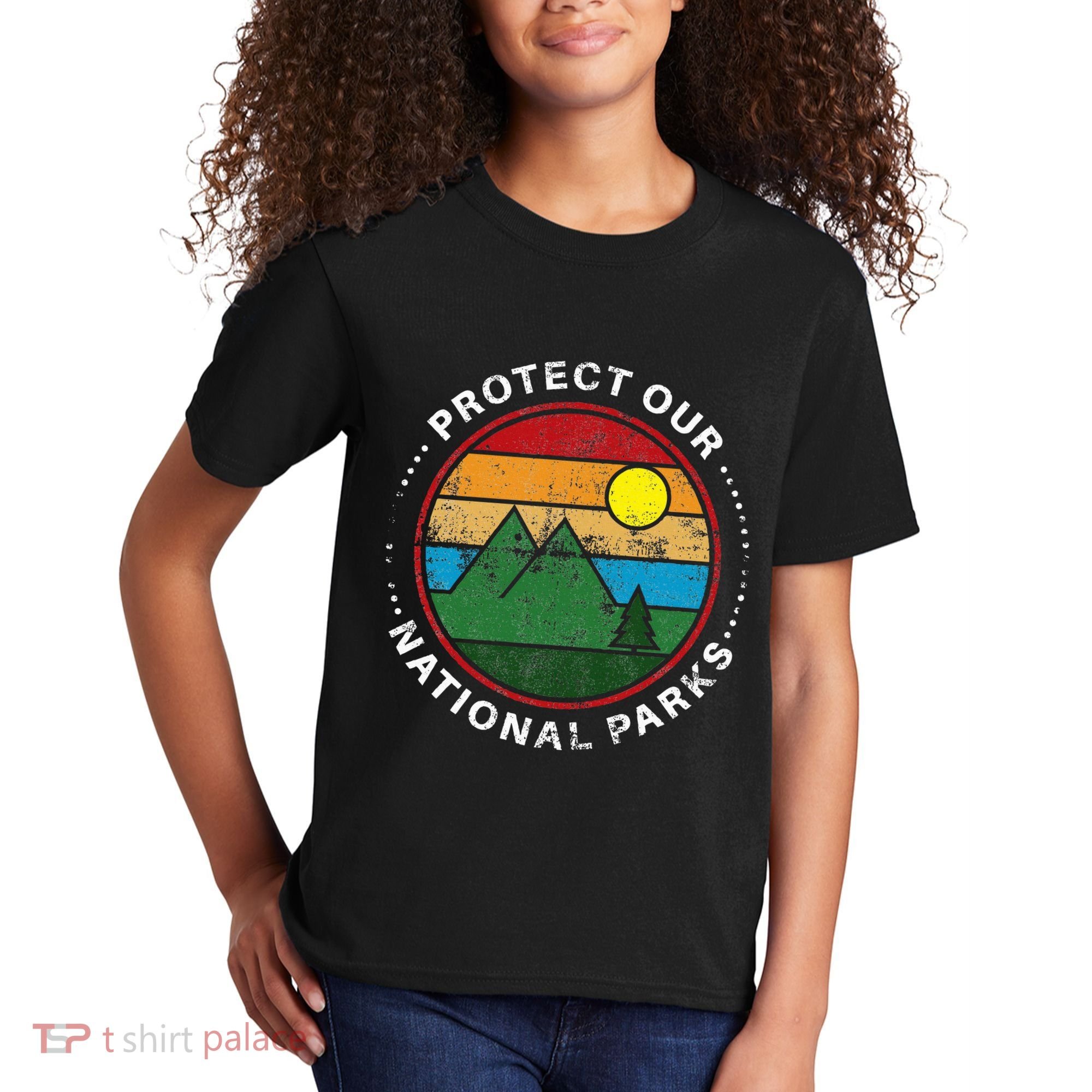 Protect Our National Parks Nature Lover National Parks Kids T-Shirt