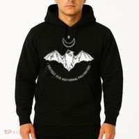 Protect Our Nocturnal Polalinators Bat With Moon Halloween Hoodie thumb 2