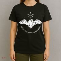 Protect Our Nocturnal Polalinators Bat With Moon Halloween T-Shirt thumb 4