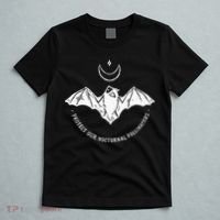 Protect Our Nocturnal Polalinators Bat With Moon Halloween T-Shirt thumb 5