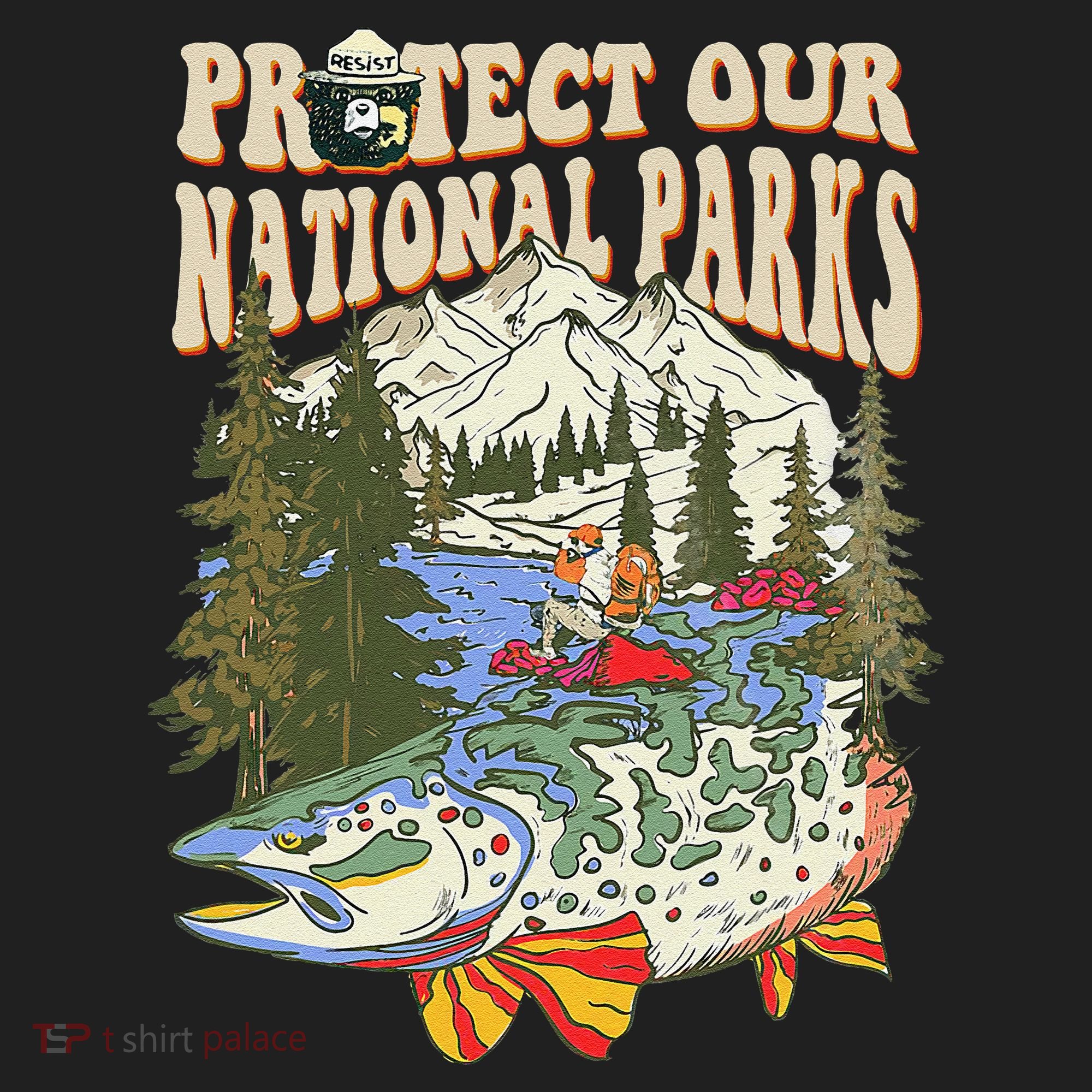 Protect Our National Parks Defund Bear Parks Not Profits Beanie