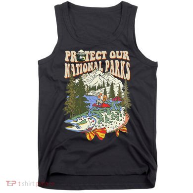 Protect Our National Parks Defund Bear Parks Not Profits Tank Top