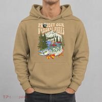 Protect Our National Parks Defund Bear Parks Not Profits Hoodie thumb 0