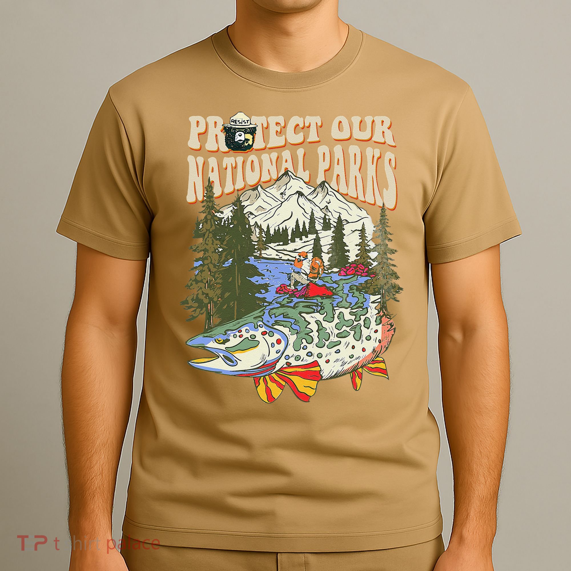 Protect Our National Parks Defund Bear Parks Not Profits T-Shirt