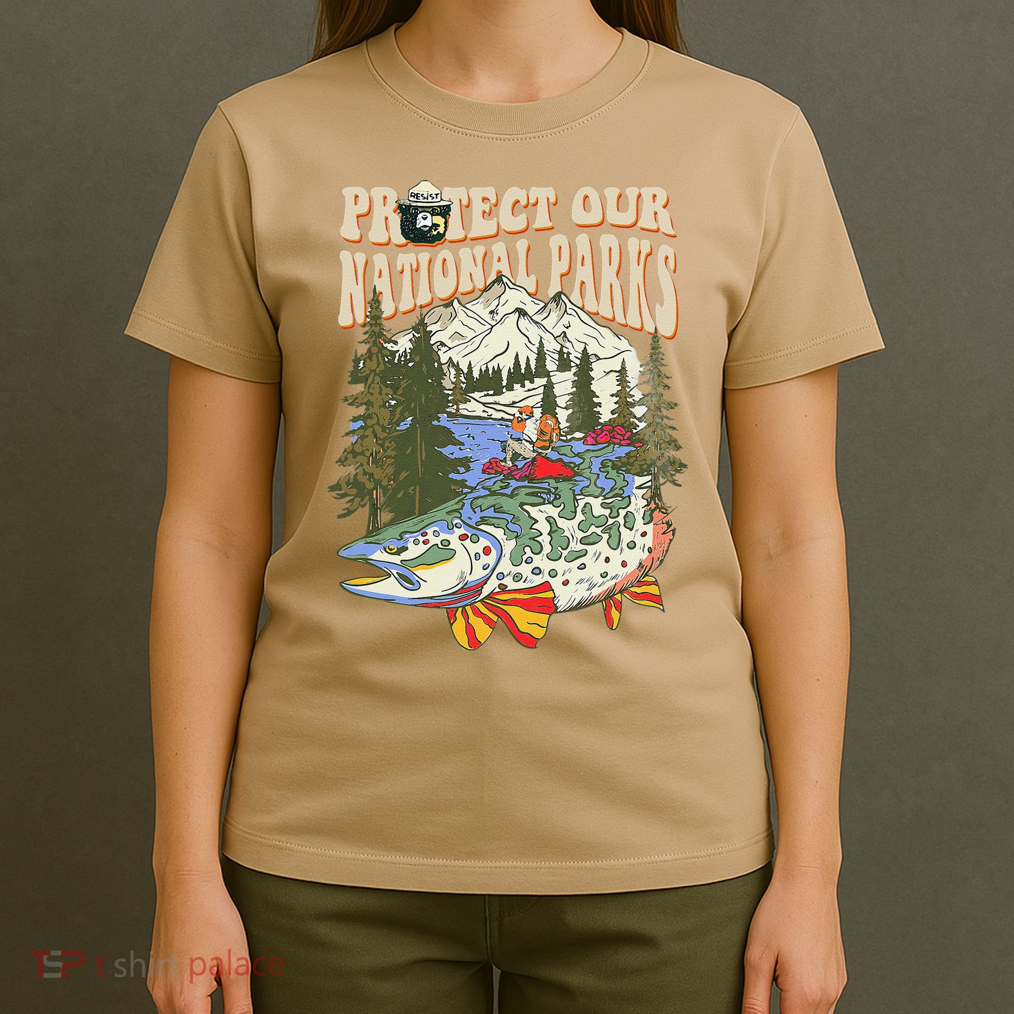 Protect Our National Parks Defund Bear Parks Not Profits T-Shirt