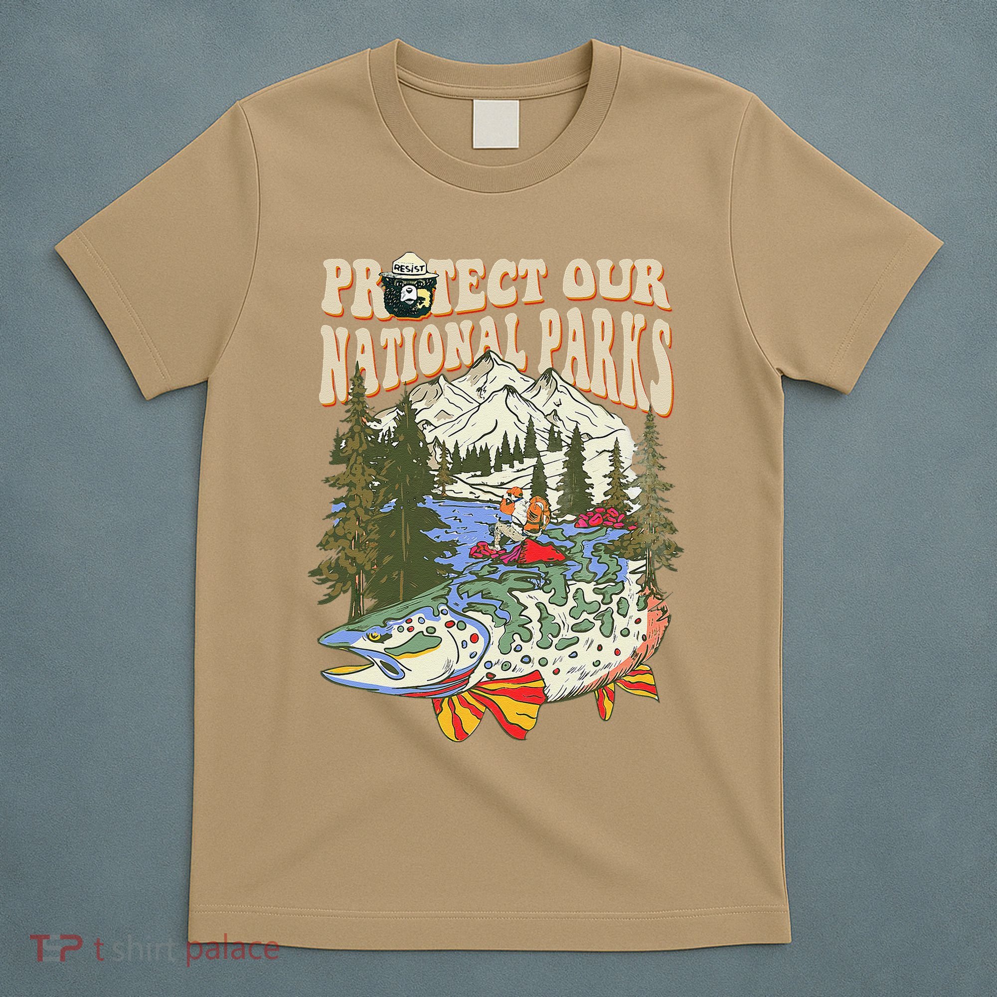Protect Our National Parks Defund Bear Parks Not Profits T-Shirt