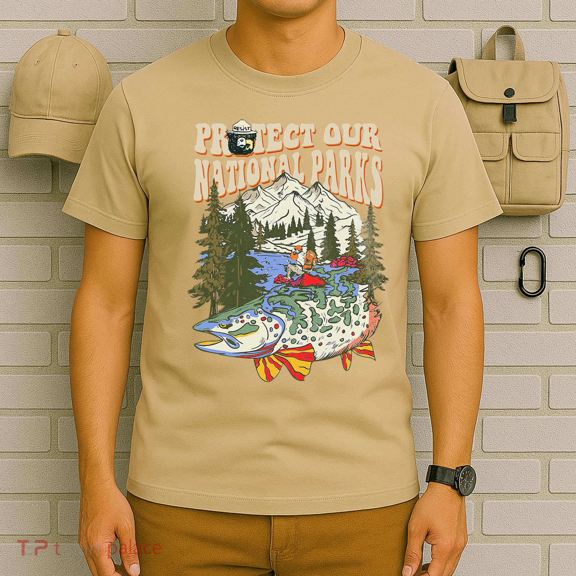 Protect Our National Parks Defund Bear Parks Not Profits T-Shirt