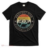 Protect Our National Parks Retro Hiking T-Shirt thumb 0