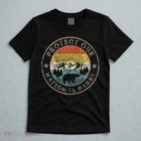 Protect Our National Parks Retro Hiking T-Shirt thumb 5
