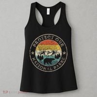 Protect Our National Parks Retro Hiking Women's Tank Top thumb 3