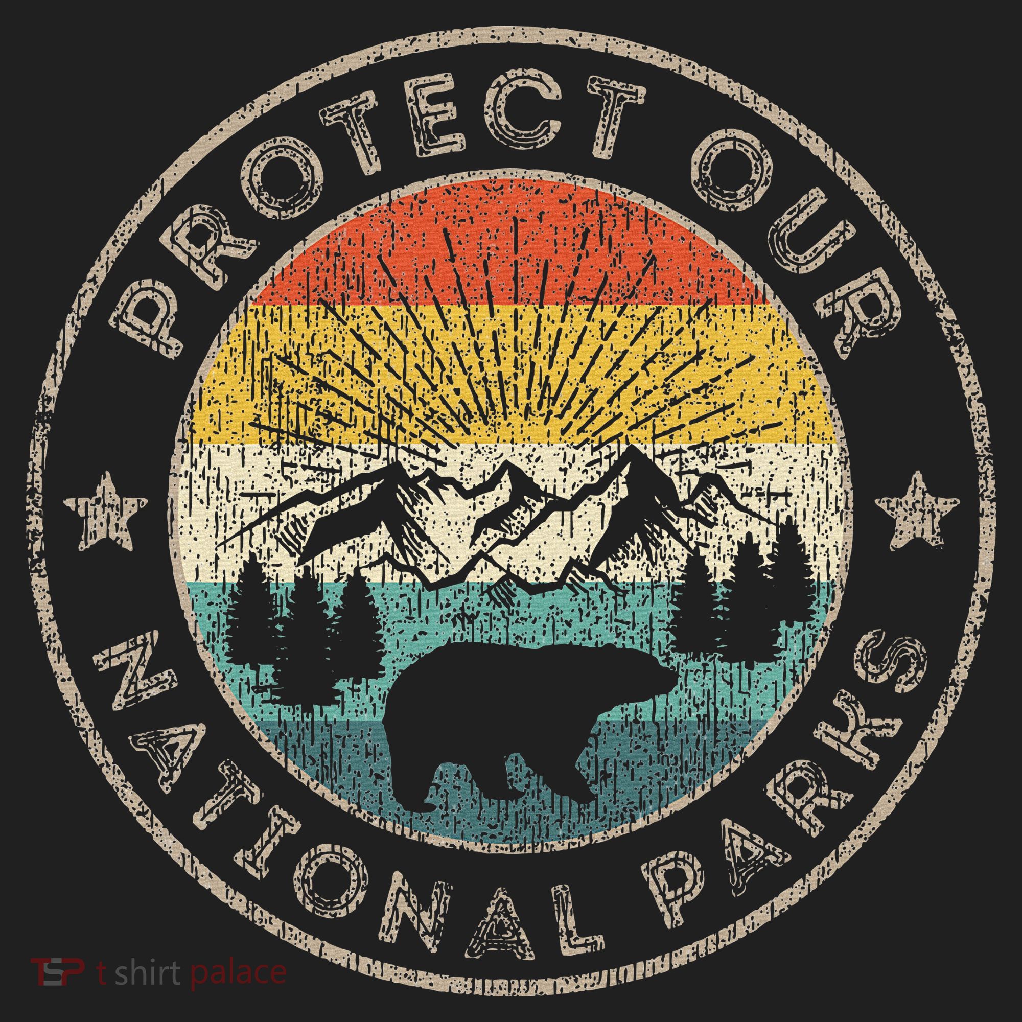 Protect Our National Parks Retro Hiking Hat