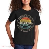 Protect Our National Parks Retro Hiking Kids T-Shirt thumb 2