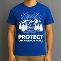 Protect Our National Parks Mountain Hiking Gift T-Shirt thumb 3