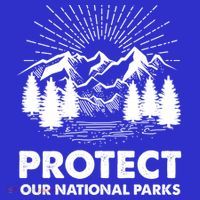 Protect Our National Parks Mountain Hiking Gift Mousepad thumb 1