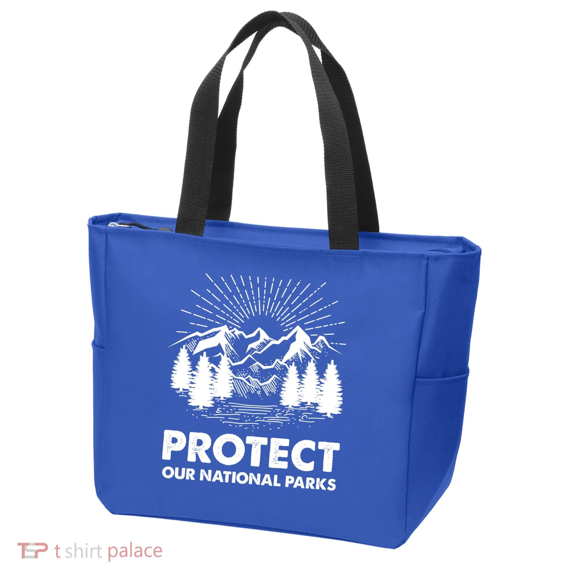 Protect Our National Parks Mountain Hiking Gift Tote Bag