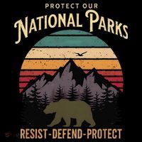 Protect Our National Parks Hiking Camping Souvenir Coffee Mug thumb 5
