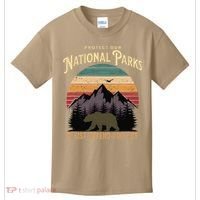 Protect Our National Parks Hiking Camping Souvenir Kids T-Shirt thumb 0