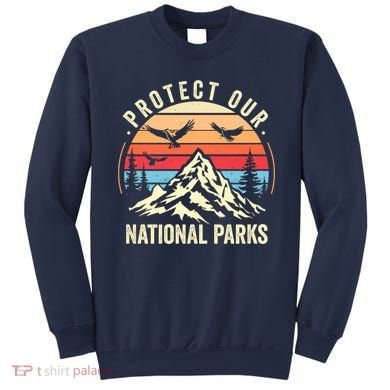 Protect Our National Parks Retro Nature Conservation Sweatshirt