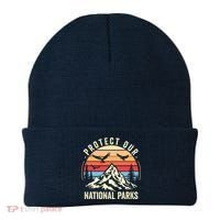 Protect Our National Parks Retro Nature Conservation Beanie thumb 0