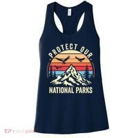 Protect Our National Parks Retro Nature Conservation Women's Tank Top thumb 0
