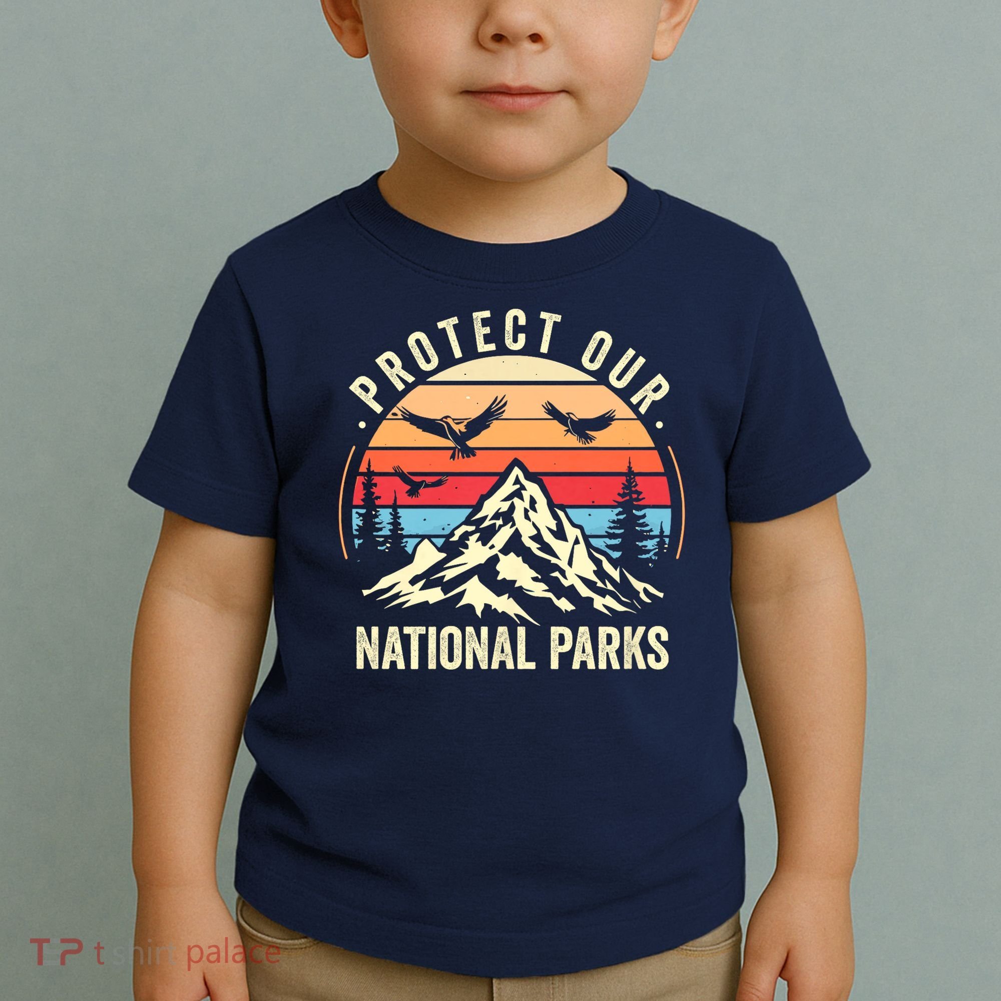 Protect Our National Parks Retro Nature Conservation Toddler T-Shirt