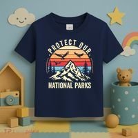 Protect Our National Parks Retro Nature Conservation Toddler T-Shirt thumb 3