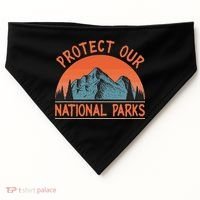 Protect Our National Parks Us Alt Resist USA-Made Doggie Bandana thumb 0