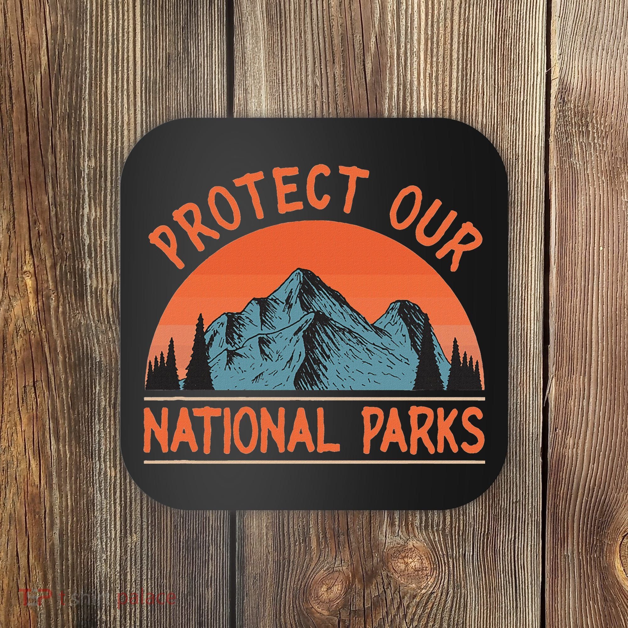 Protect Our National Parks Us Alt Resist Coaster