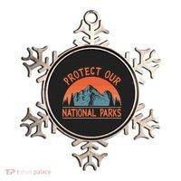 Protect Our National Parks Us Alt Resist Ornament thumb 0