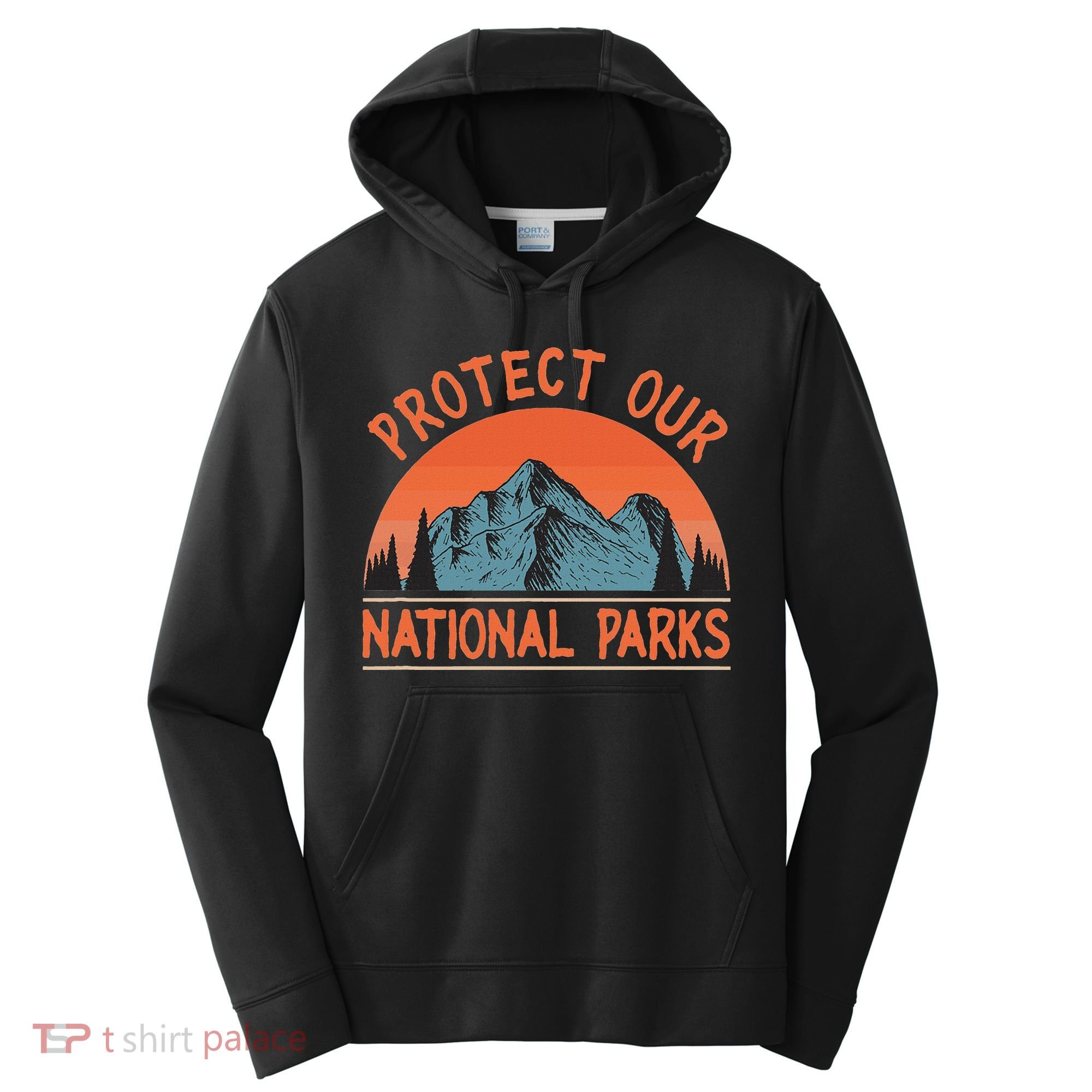 Protect Our National Parks Us Alt Resist Performance Fleece Hoodie