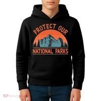 Protect Our National Parks Us Alt Resist Kids Hoodie thumb 4