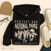 Protect Our National Parks Parks Over Profits Hoodie thumb 4