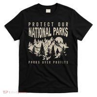 Protect Our National Parks Parks Over Profits T-Shirt thumb 0