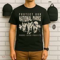 Protect Our National Parks Parks Over Profits T-Shirt thumb 6