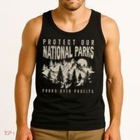 Protect Our National Parks Parks Over Profits Tank Top thumb 3