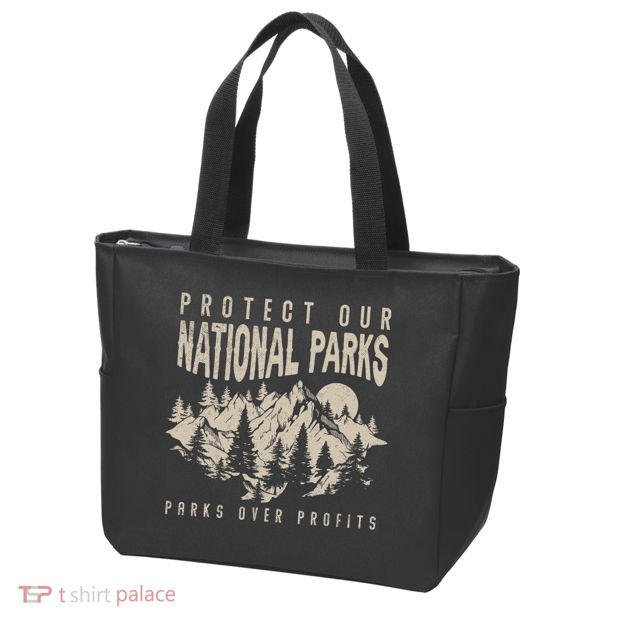 Protect Our National Parks Parks Over Profits Tote Bag