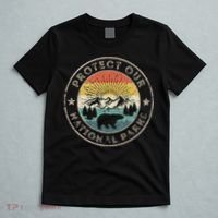 Protect Our National Parks Retro Hiking T-Shirt thumb 5