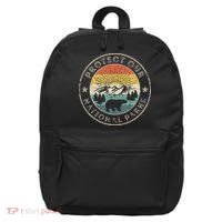 Protect Our National Parks Retro Hiking 16 in Basic Backpack thumb 0