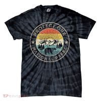 Protect Our National Parks Retro Hiking Tie-Dye T-Shirt thumb 0