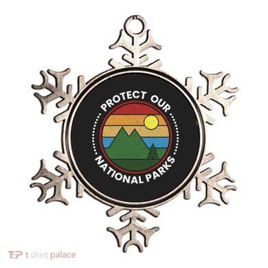 Protect Our National Parks Gift Nature Lover National Parks Gift Ornament