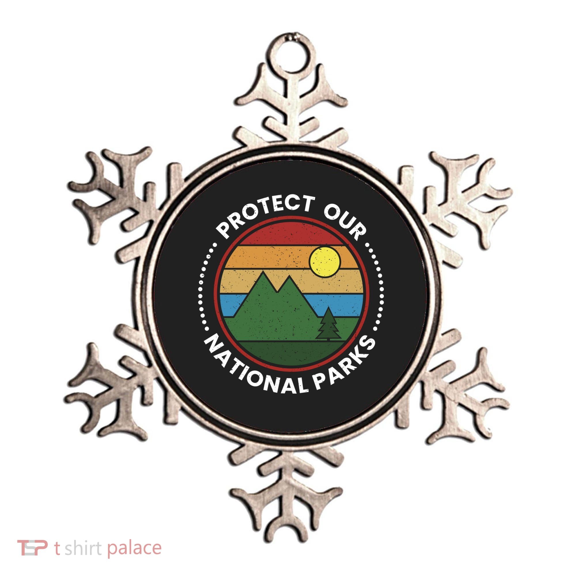 Protect Our National Parks Gift Nature Lover National Parks Gift Ornament